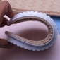 Crochet-Friendly EVA Sole for Footwear