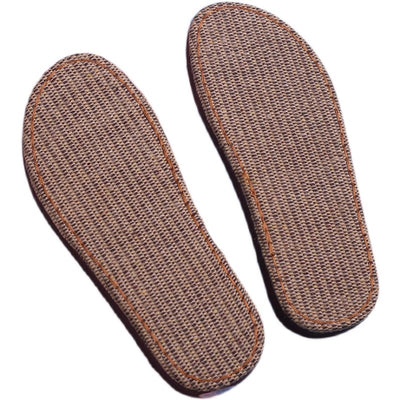 Handmade Flax Vine Crochet Footwear Soles