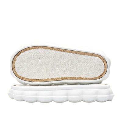 Womens EVA Rubber Sole for Crocheting Cozy Slippers(a hook and stickers for free)
