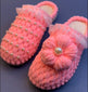 Women Soft Rubbler Outsole for Crocheting-Beginner Friendly( free tutorial,a hook and stickers included)